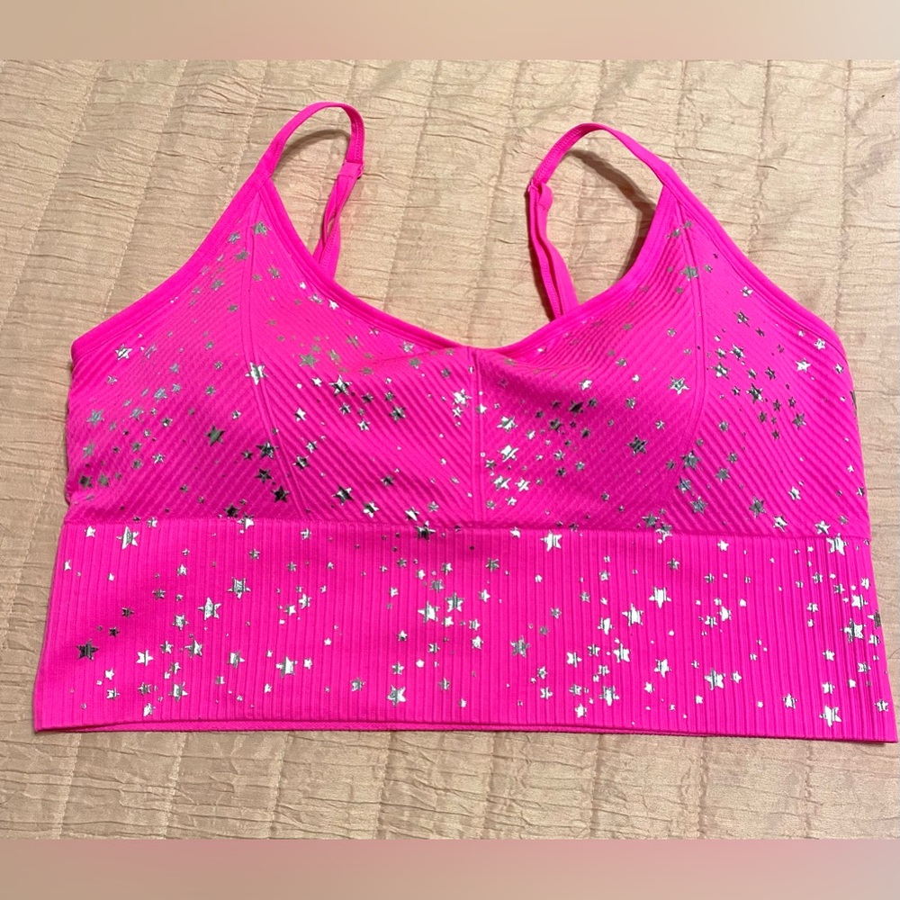 New PINK sport bra. Never worn
